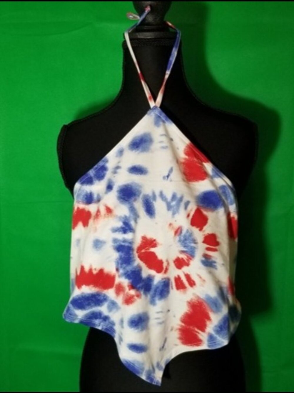 Divided H&M Tye Dye Crop Top Halter Top Womens Plus Size 3XL 4th of July Summer